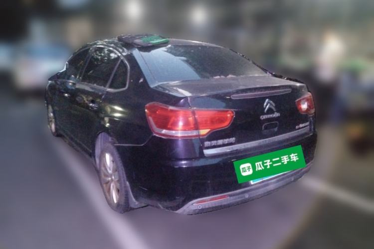 Used Citroen C-Quatre 2012 Sedan 1.6L Manual Enjoyment Model Rear Left 45 Deg