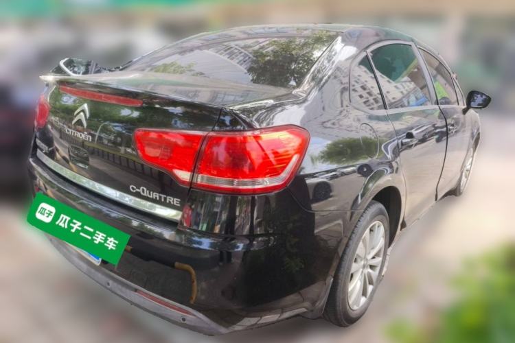 Used Citroen C-Quatre 2012 Sedan 1.6L Manual Prestige Model Rear Right 45 Deg