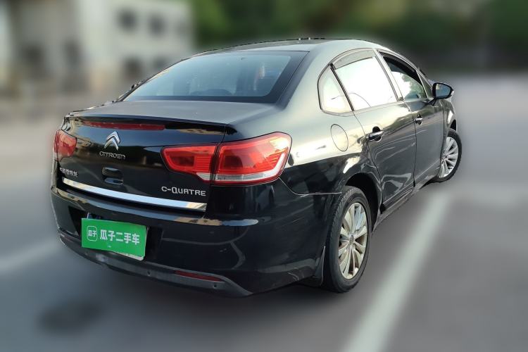 Used Citroen C-Quatre 2012 Sedan 1.6L Manual Prestige Model Rear Right 45 Deg