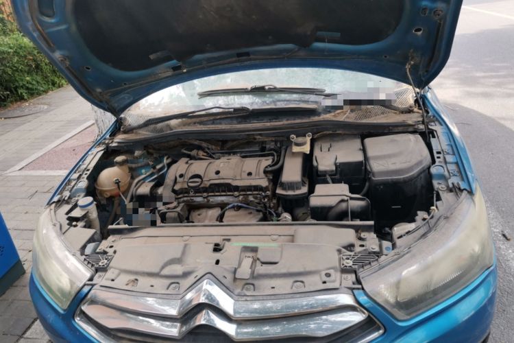 Used Citroen C-Quatre 2012 Hatchback 1.6L Automatic LeShang Model Engine Bay