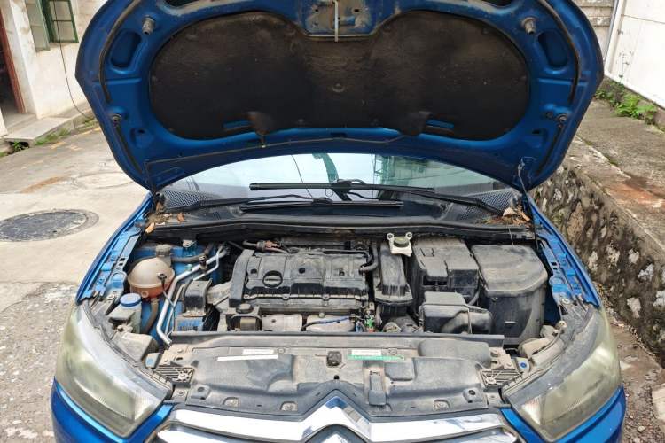Used Citroen C-Quatre 2012 Hatchback 1.6L Manual LeShang Model Engine Bay