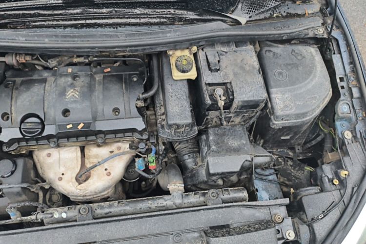 Used Citroen C-Quatre 2012 Sedan 1.6L Manual Prestige Model Engine Bay Left
