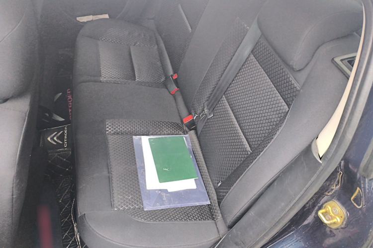 Used Citroen C-Quatre 2012 Sedan 1.6L Manual Prestige Model Left Rear Seat