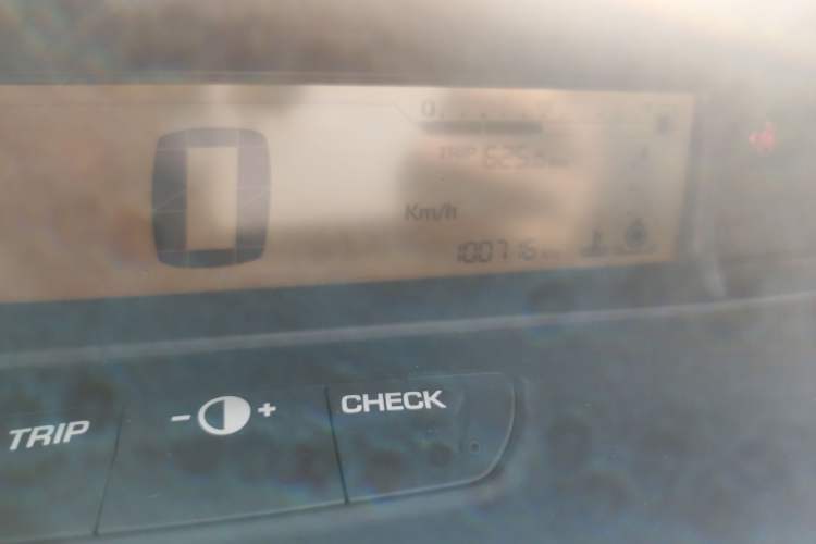 Used Citroen C-Quatre 2012 Hatchback 1.6L Automatic Enjoyment Model Odometer Close Up