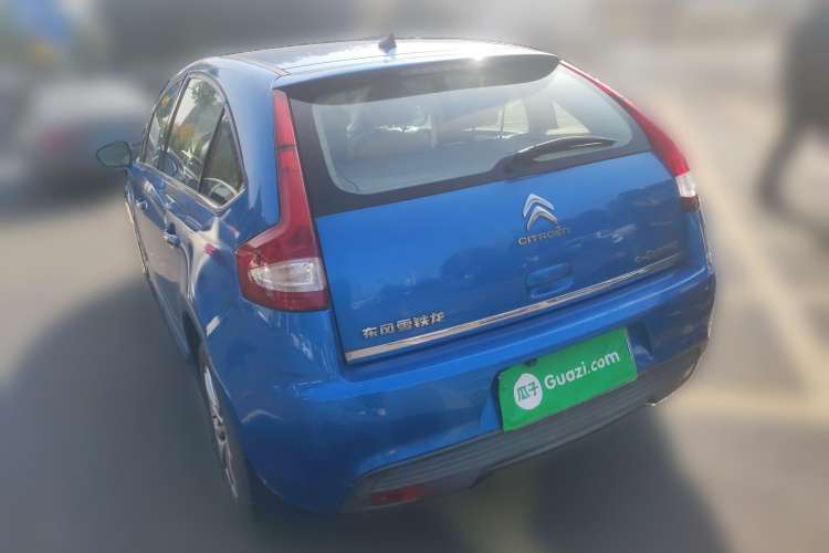 Used Citroen C-Quatre 2012 Hatchback 1.6L Automatic Enjoyment Model Rear Left 45 Deg