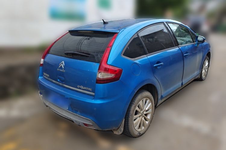 Used Citroen C-Quatre 2012 Hatchback 1.6L Manual LeShang Model Rear Right 45 Deg