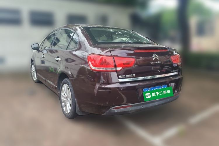 Used Citroen C-Quatre 2012 Sedan 1.6L Automatic Enjoyment Model Rear Left 45 Deg