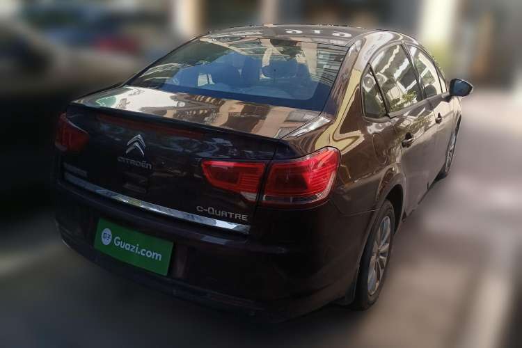 Used Citroen C-Quatre 2012 Sedan 1.6L Automatic Prestige Model Rear Right 45 Deg