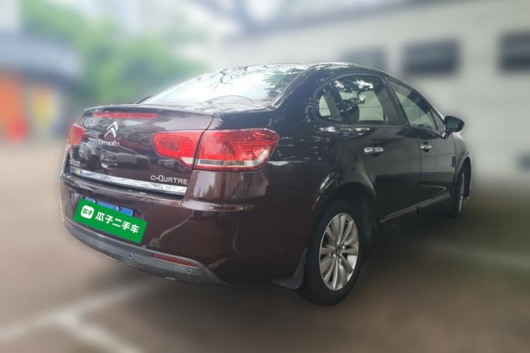 Used Citroen C-Quatre 2012 Sedan 1.6L Automatic Enjoyment Model Rear Right 45 Deg