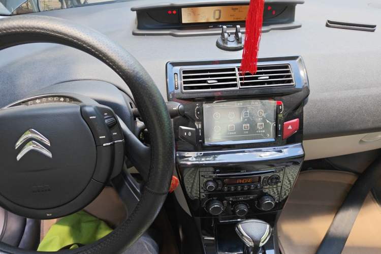Used Citroen C-Quatre 2012 Sedan 1.6L Automatic Prestige Model Audio And AC Panel