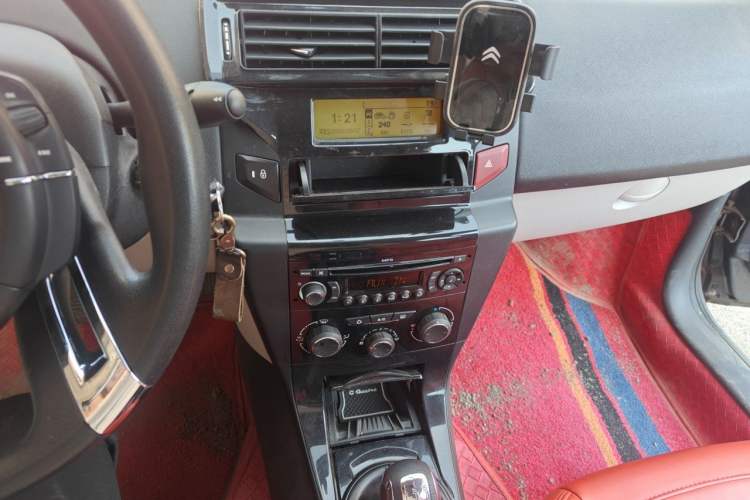 Used Citroen C-Quatre 2012 Sedan 1.6L Manual Prestige Model Audio And AC Panel