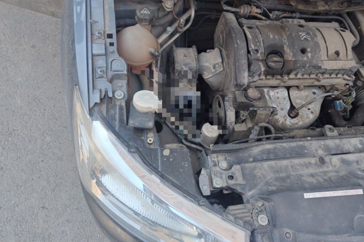 Used Citroen C-Quatre 2012 Sedan 1.6L Manual Prestige Model Engine Bay Right