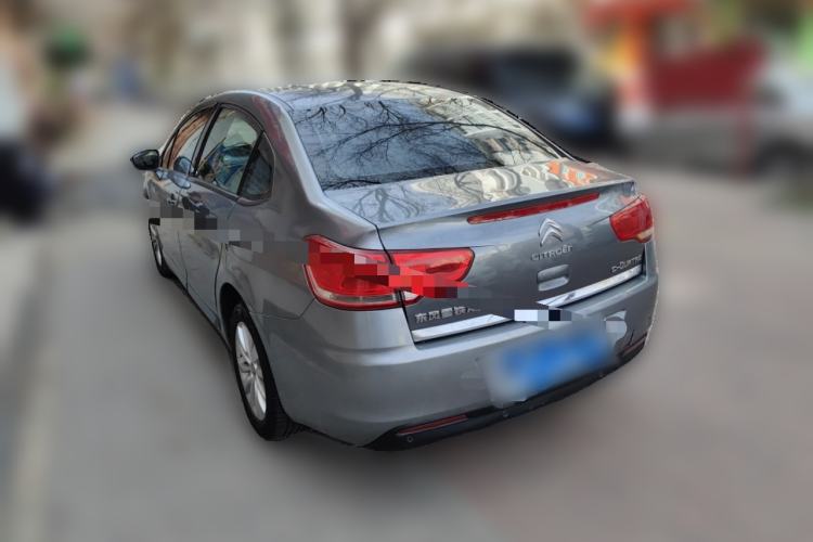 Used Citroen C-Quatre 2012 Sedan 1.6L Automatic Prestige Model Rear Left 45 Deg