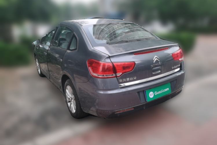 Used Citroen C-Quatre 2012 Sedan 2.0L Manual - Joyful Edition Rear Left 45 Deg