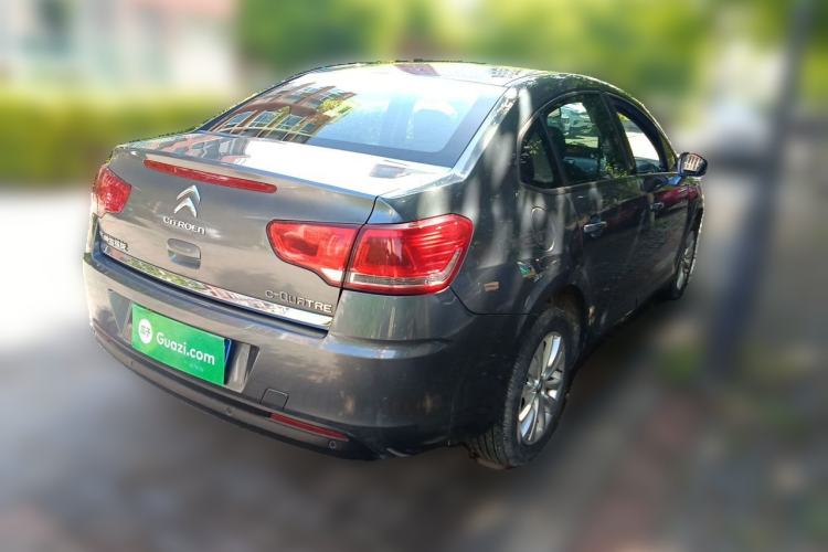 Used Citroen C-Quatre 2012 Sedan 1.6L Manual Prestige Model Rear Right 45 Deg