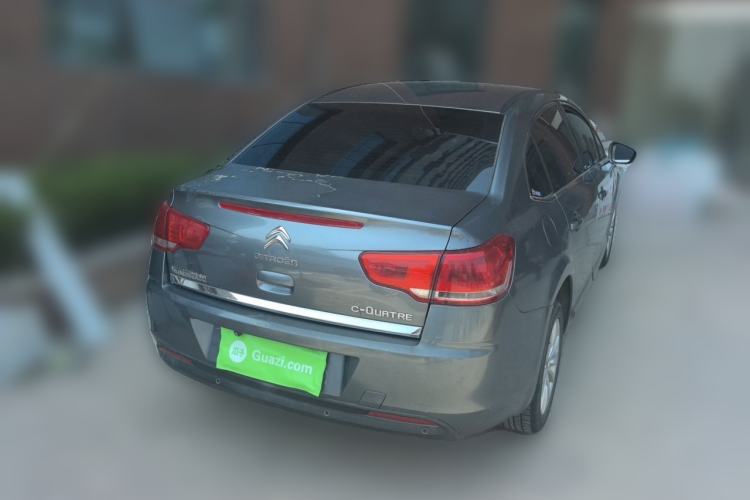 Used Citroen C-Quatre 2012 Sedan 1.6L Automatic Prestige Model Rear Right 45 Deg