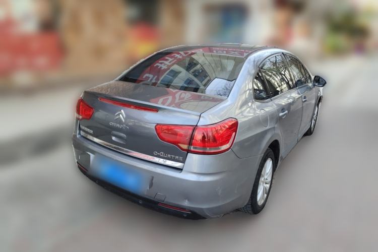 Used Citroen C-Quatre 2012 Sedan 1.6L Automatic Prestige Model Rear Right 45 Deg