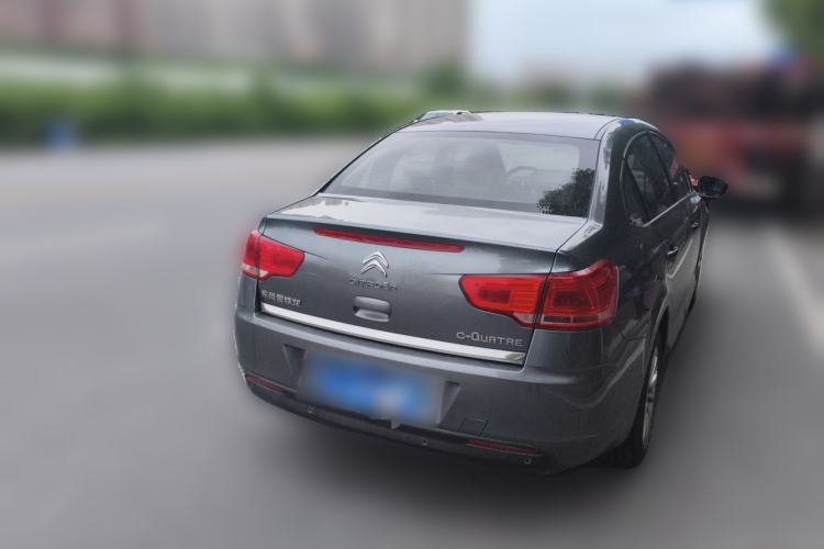 Used Citroen C-Quatre 2012 Sedan 1.6L Automatic Prestige Model Rear Right 45 Deg