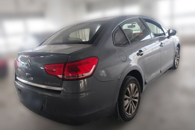 Used Citroen C-Quatre 2012 Sedan 1.6L Manual Prestige Model Rear Right 45 Deg