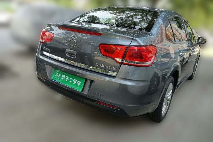 Used Citroen C-Quatre 2012 Sedan 1.6L Manual Prestige Model Rear Right 45 Deg