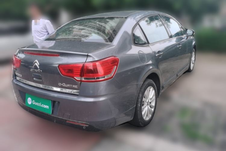 Used Citroen C-Quatre 2012 Sedan 2.0L Manual - Joyful Edition Rear Right 45 Deg