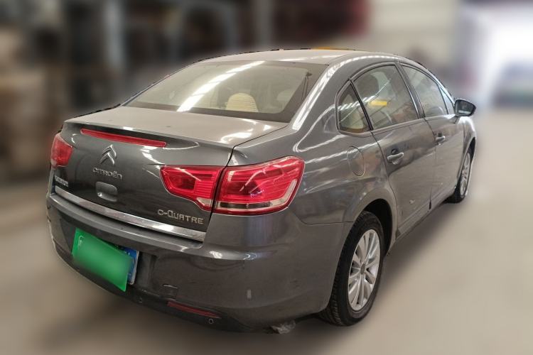 Used Citroen C-Quatre 2012 Sedan 1.6L Automatic Prestige Model Rear Right 45 Deg