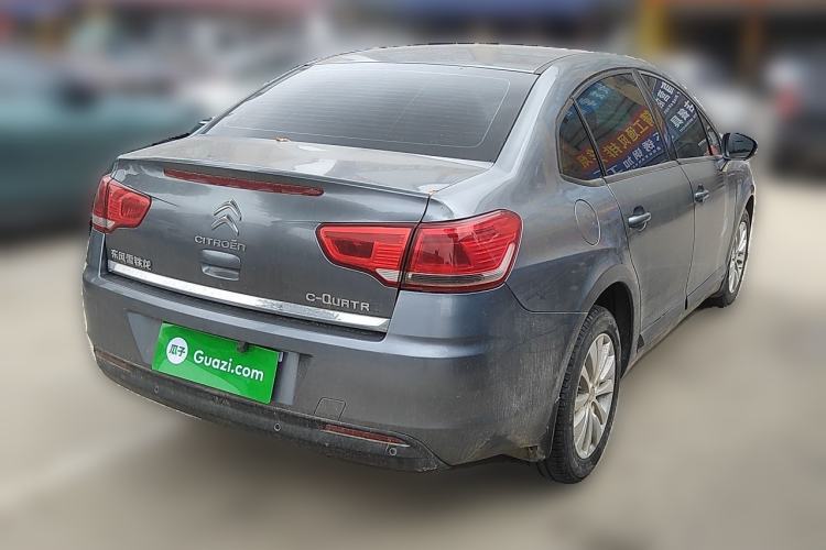 Used Citroen C-Quatre 2012 Sedan 1.6L Automatic Prestige Model Rear Right 45 Deg