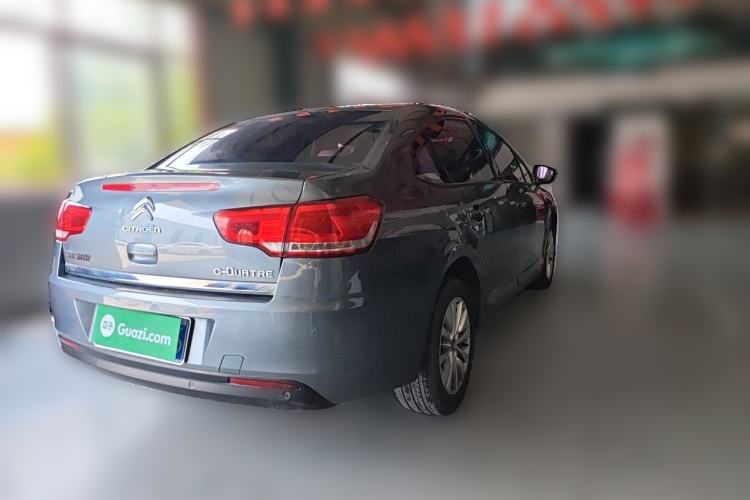 Used Citroen C-Quatre 2012 Sedan 1.6L Manual Prestige Model Rear Right 45 Deg