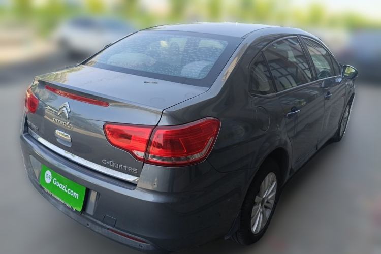 Used Citroen C-Quatre 2012 Sedan 2.0L Manual - Joyful Edition Rear Right 45 Deg
