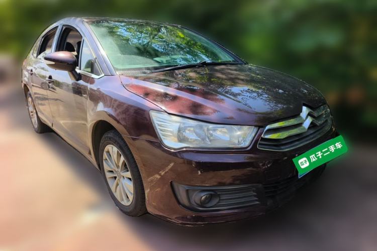 Used Citroen C-Quatre 2012 Sedan 1.6L Automatic Prestige Model Front Right 45 Deg