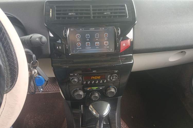 Used Citroen C-Quatre 2012 Sedan 1.6L Automatic Prestige Model Audio And AC Panel