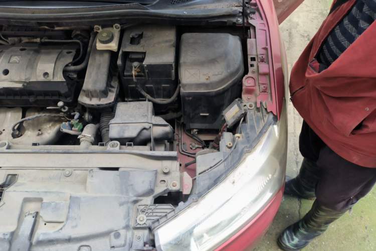 Used Citroen C-Quatre 2012 Sedan 1.6L Automatic Prestige Model Engine Bay Left