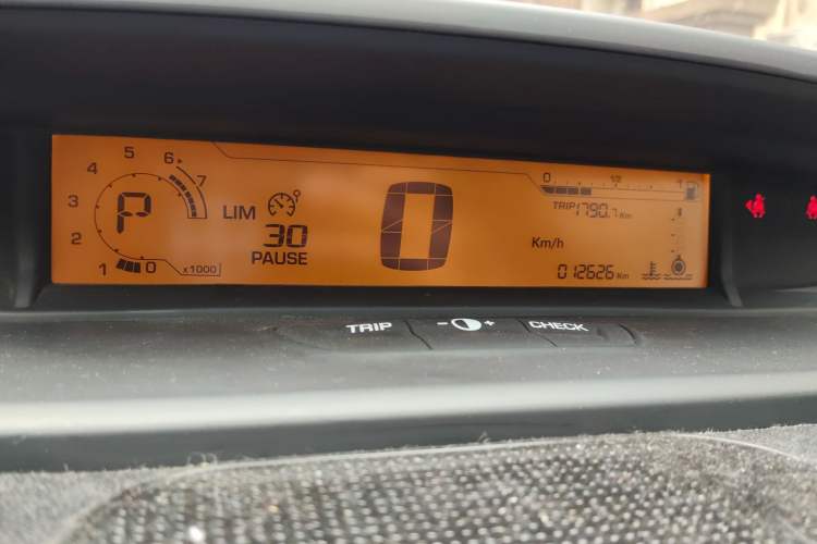 Used Citroen C-Quatre 2012 Sedan 1.6L Automatic Prestige Model Instrument Cluster