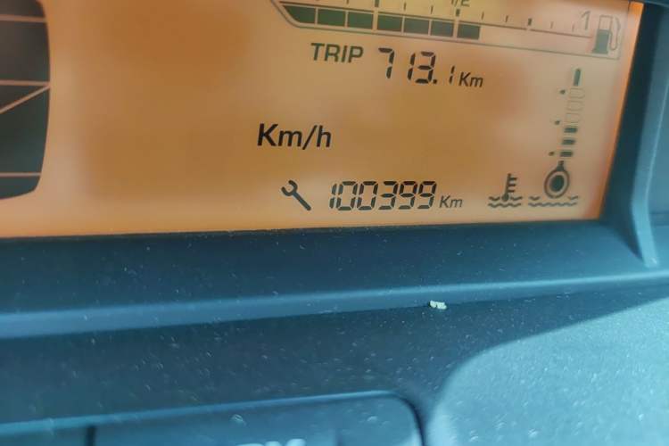 Used Citroen C-Quatre 2012 Hatchback 1.6L Automatic LeShang Model Odometer Close Up