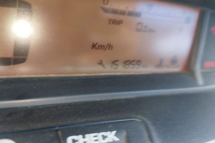 Used Citroen C-Quatre 2012 Hatchback 1.6L Automatic LeShang Model Odometer Close Up