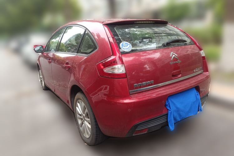 Used Citroen C-Quatre 2012 Hatchback 1.6L Automatic LeShang Model Rear Left 45 Deg