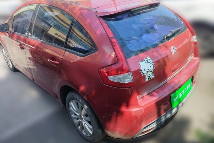 Used Citroen C-Quatre 2012 Hatchback 1.6L Automatic LeShang Model Rear Left 45 Deg