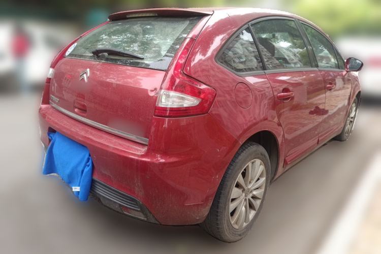Used Citroen C-Quatre 2012 Hatchback 1.6L Automatic LeShang Model Rear Right 45 Deg