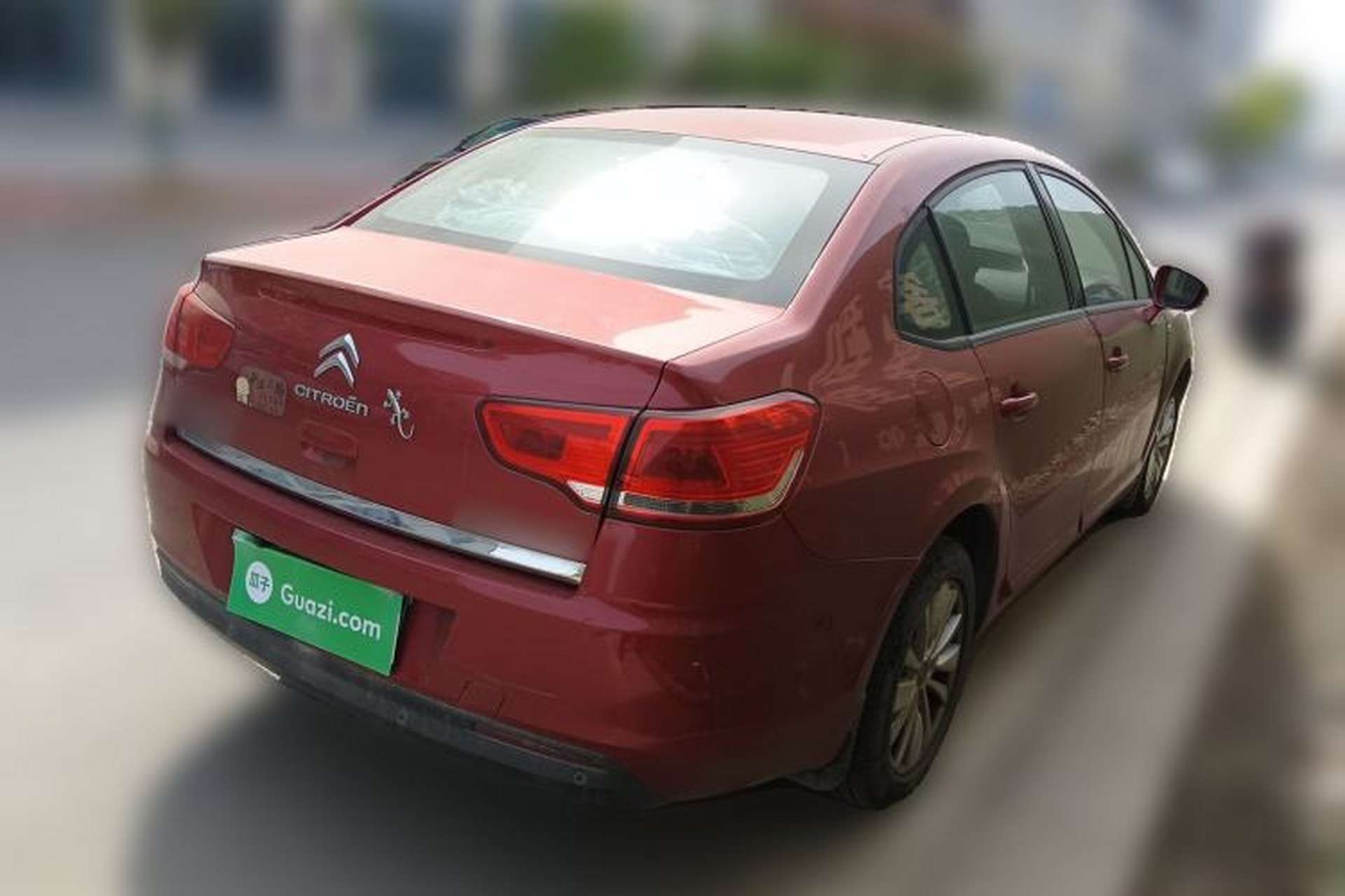 Used Citroen C-Quatre 2012 Sedan 2.0L Manual - Joyful Edition Rear Right 45 Deg