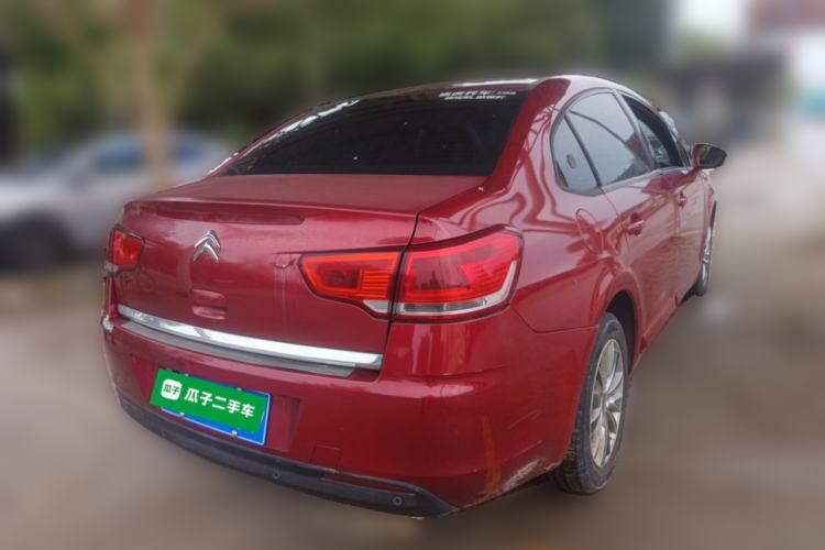 Used Citroen C-Quatre 2012 Sedan 1.6L Automatic Prestige Model Rear Right 45 Deg