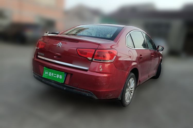 Used Citroen C-Quatre 2012 Sedan 1.6L Automatic Enjoyment Model Rear Right 45 Deg