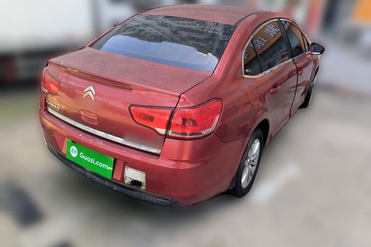 Used Citroen C-Quatre 2012 Sedan 1.6L Automatic Prestige Model Rear Right 45 Deg