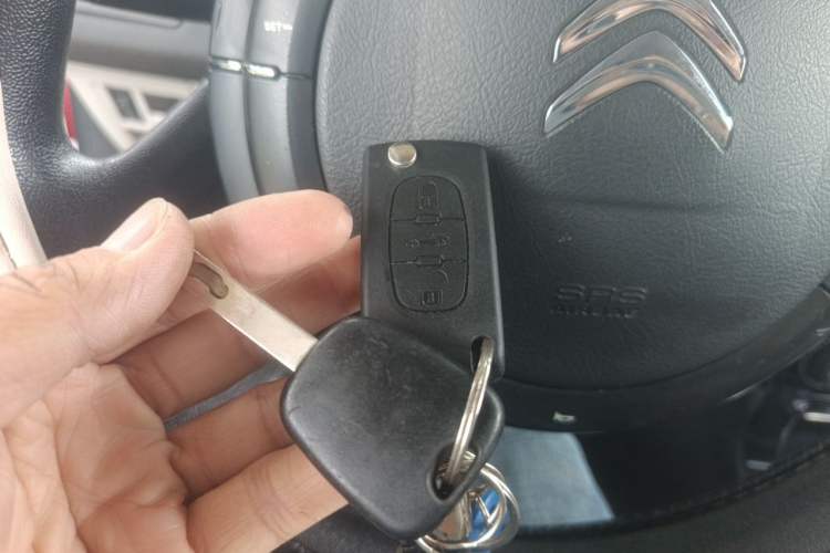 Used Citroen C-Quatre 2012 Sedan 1.6L Automatic Prestige Model Vehicle Key