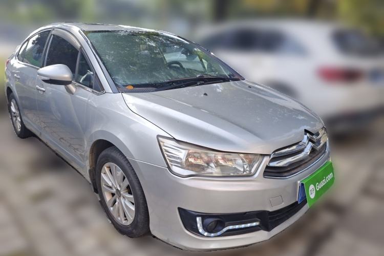 Used Citroen C-Quatre 2012 Sedan 1.6L Manual Prestige Model Front Right 45 Deg