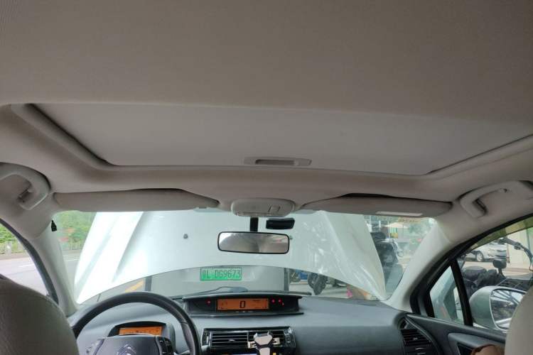 Used Citroen C-Quatre 2012 Sedan 1.6L Automatic Enjoyment Model Headliner