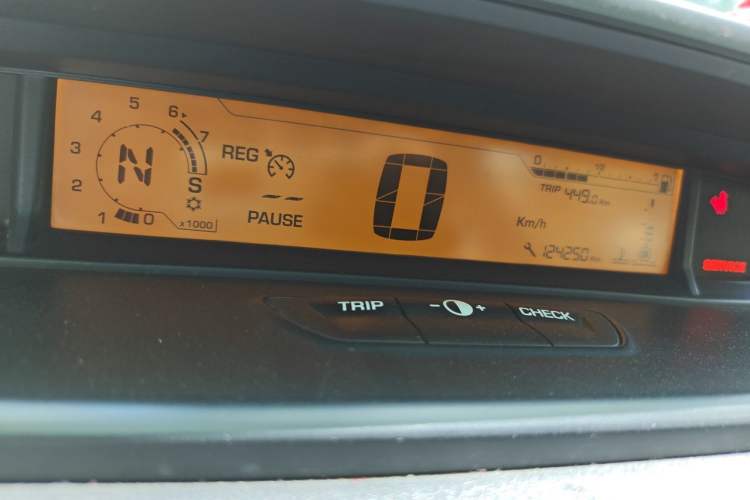 Used Citroen C-Quatre 2012 Sedan 2.0L Automatic Prestige Model Instrument Cluster