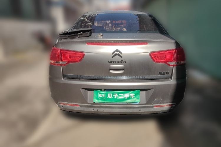 Used Citroen C-Quatre 2012 Sedan 1.6L Manual Prestige Model Rear