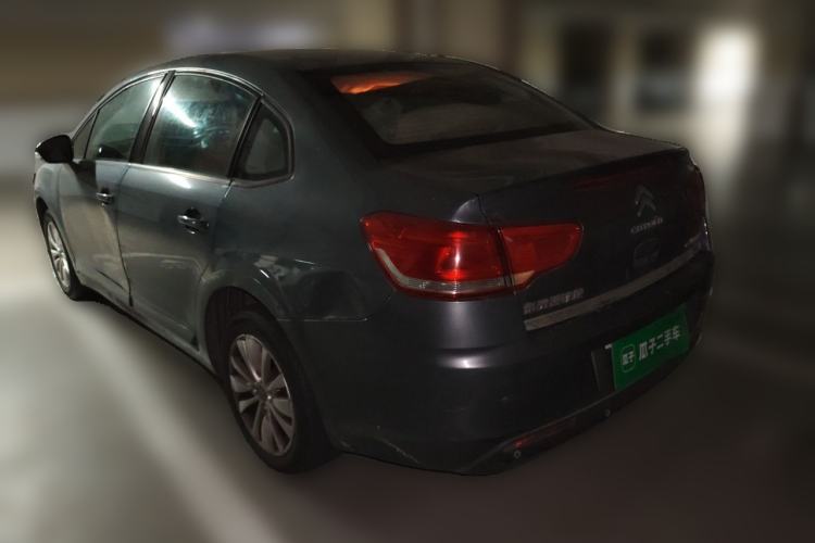 Used Citroen C-Quatre 2012 Sedan 1.6L Manual Prestige Model Rear Left 45 Deg