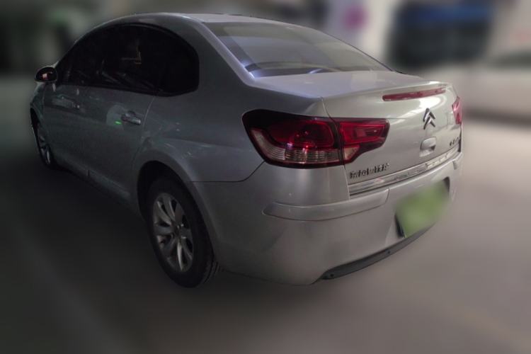 Used Citroen C-Quatre 2012 Sedan 1.6L Automatic Prestige Model Rear Left 45 Deg