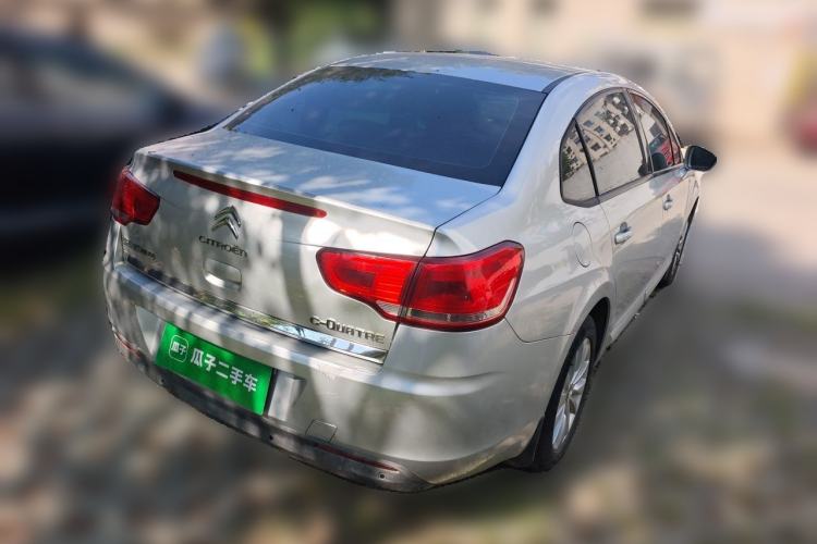 Used Citroen C-Quatre 2012 Sedan 2.0L Manual - Joyful Edition Rear Right 45 Deg